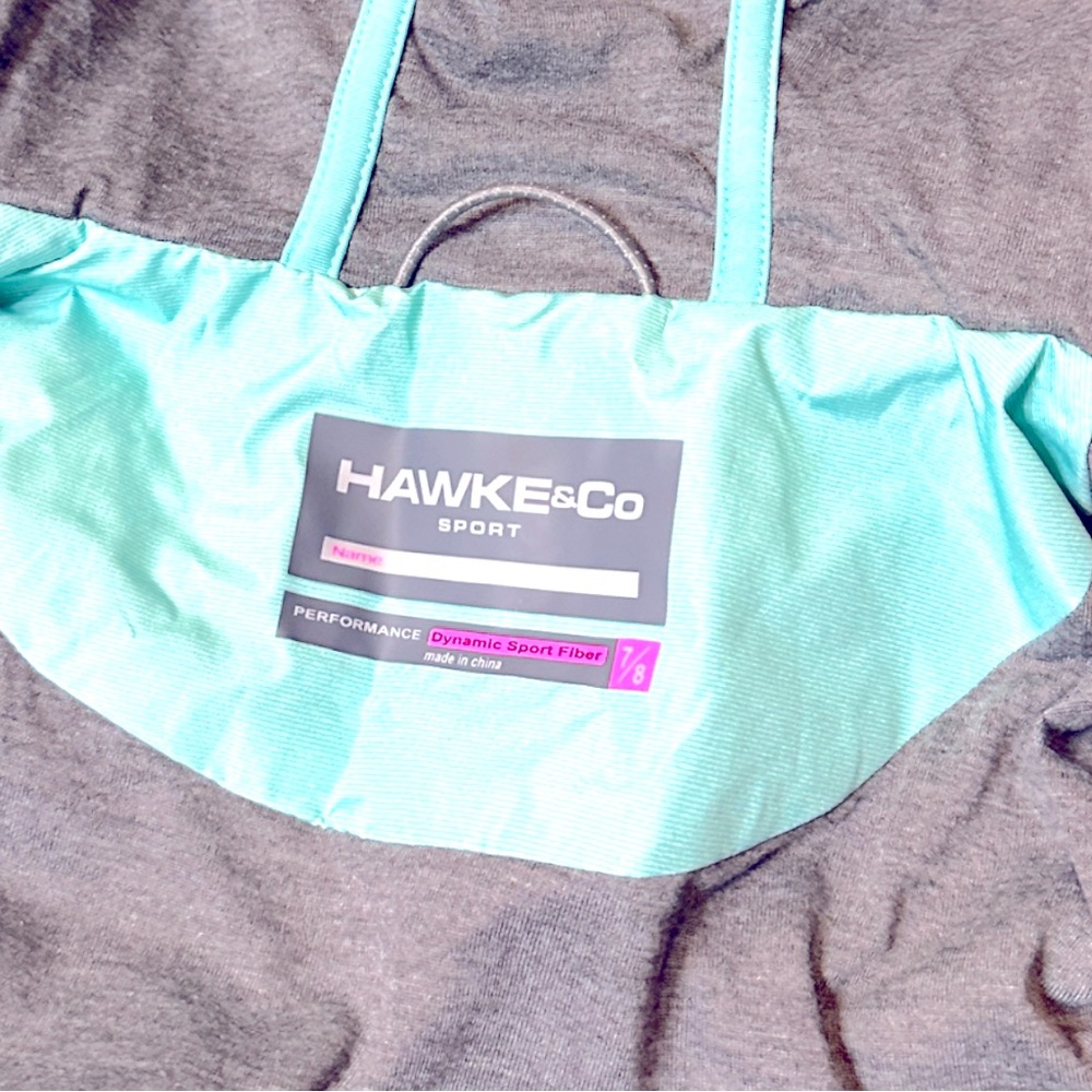 🎉HOST PICK 🎉NWT HAWKE & Co Girls Rain Jacket/Windbreaker in Teal. Girls 7/8 - Picture 4 of 15